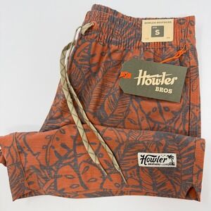 Howler Bros Deep Set Boardshorts Leafy‎ Lithographs Adobe Print Men's Small NEW